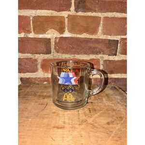 McDonald's 1984 LA XXIII Games Glass Mug‎ Cup